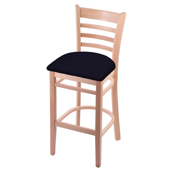 25" Counter Stool, Natural Finish, Canter Twilight Seat